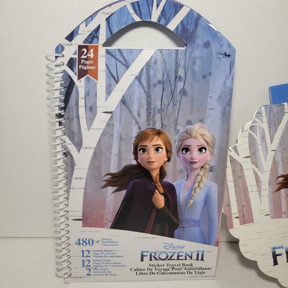 Frozen II Stickers and Travel Activity Book Set Stocking Filler - Picture 2 of 8